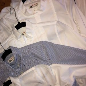 SOLD 4 JCrew Thomas Mason tuxedo shirts